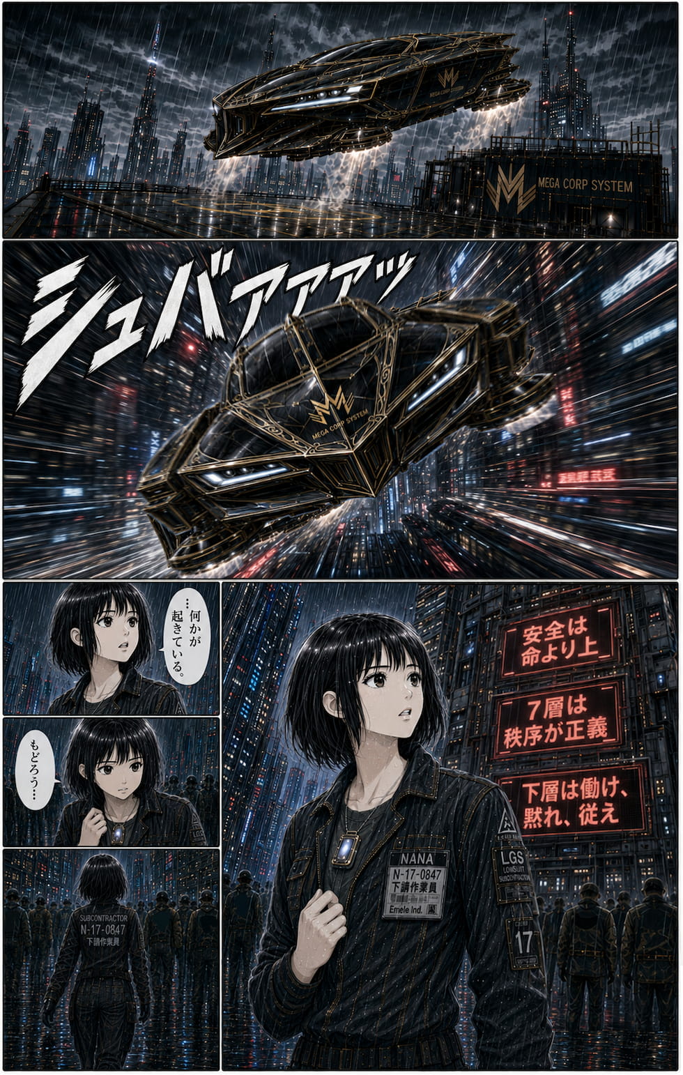 漫画の8ページ目