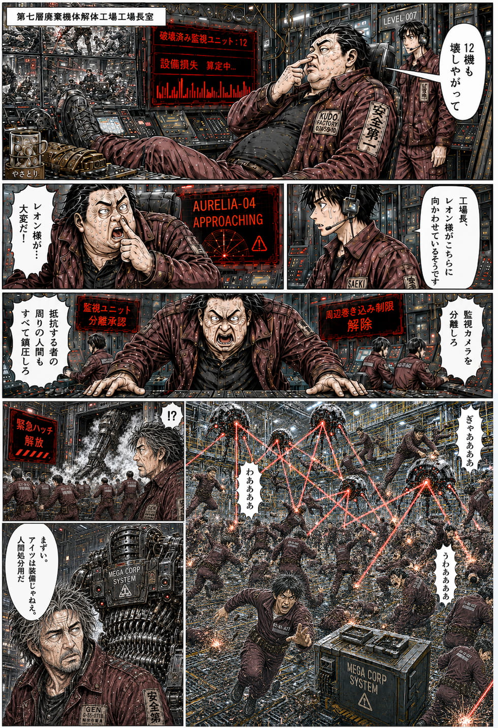 漫画の9ページ目