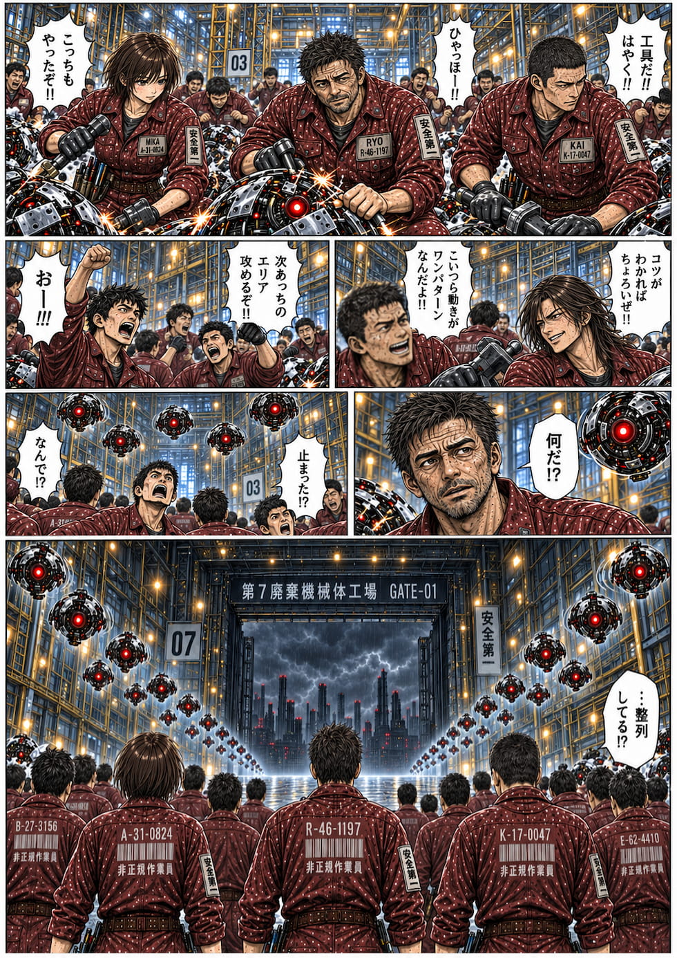漫画の17ページ目