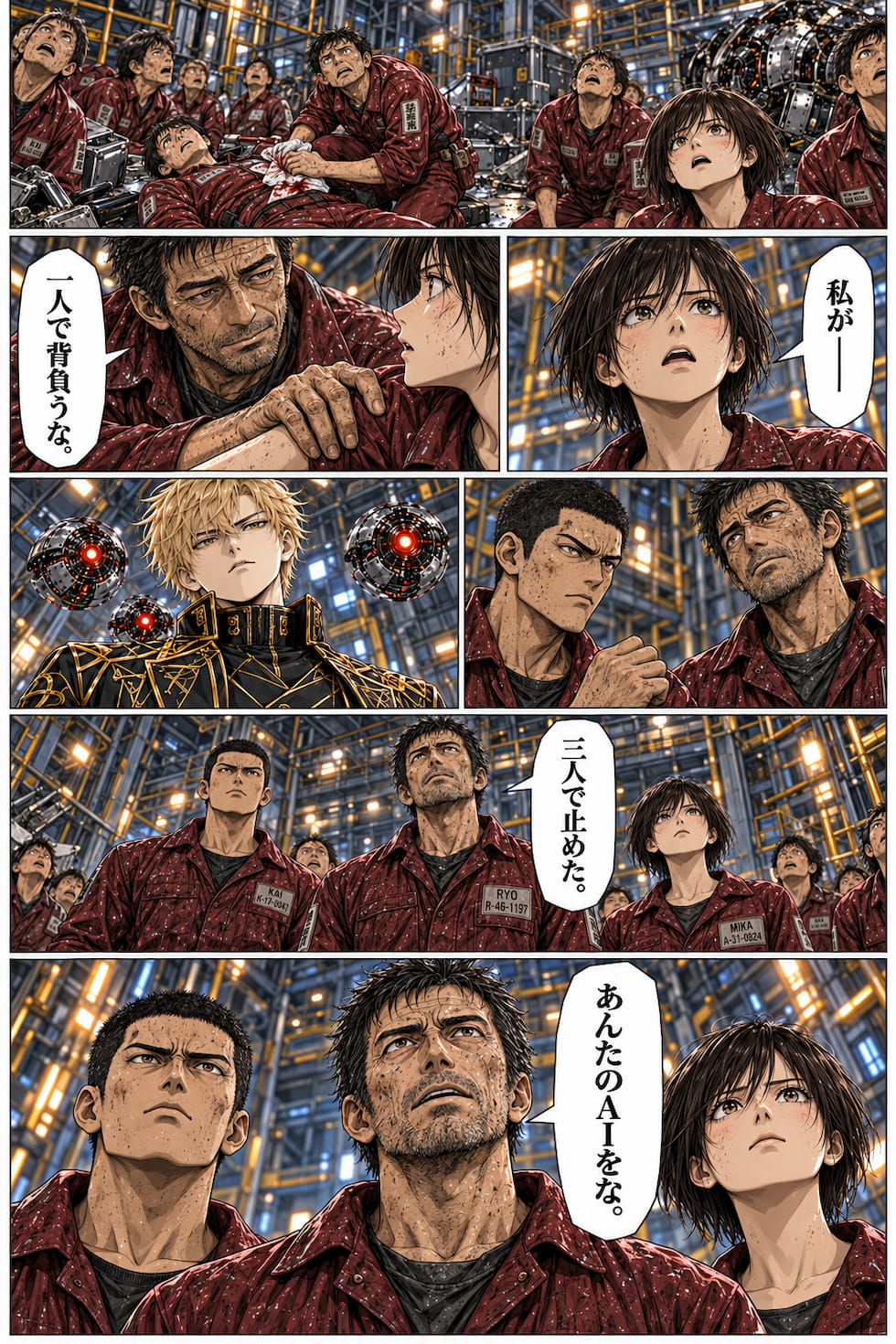 漫画の21ページ目